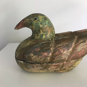 Vintage Wooden Bird